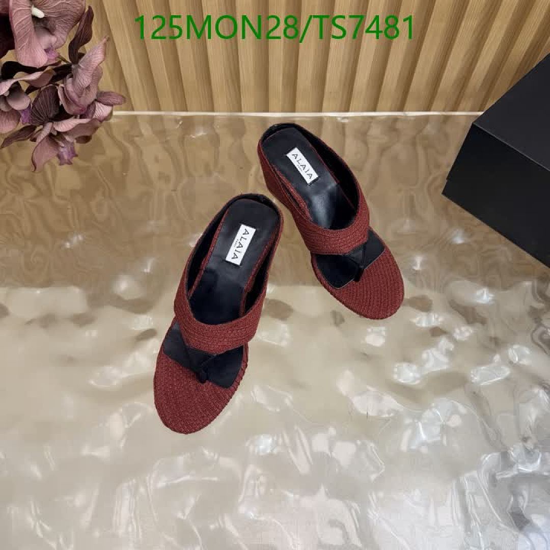 Alaia-Shoes(Women) Code: TS7481 $: 125USD