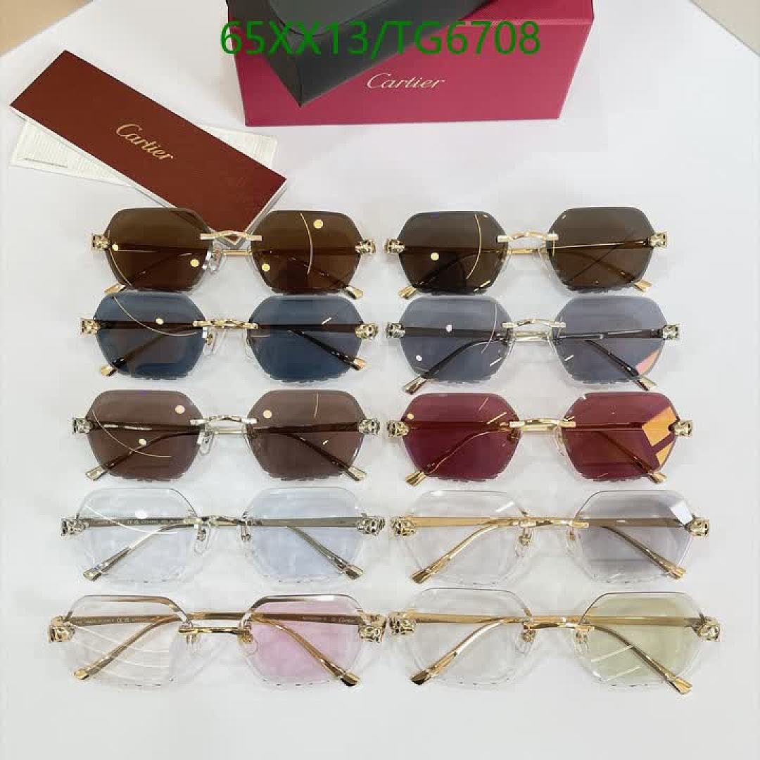 Cartier-Glasses Code: TG6708 $: 65USD