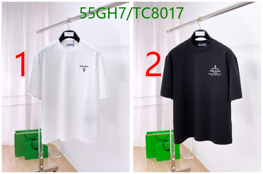 Prada-Clothing Code: TC8017 $: 55USD