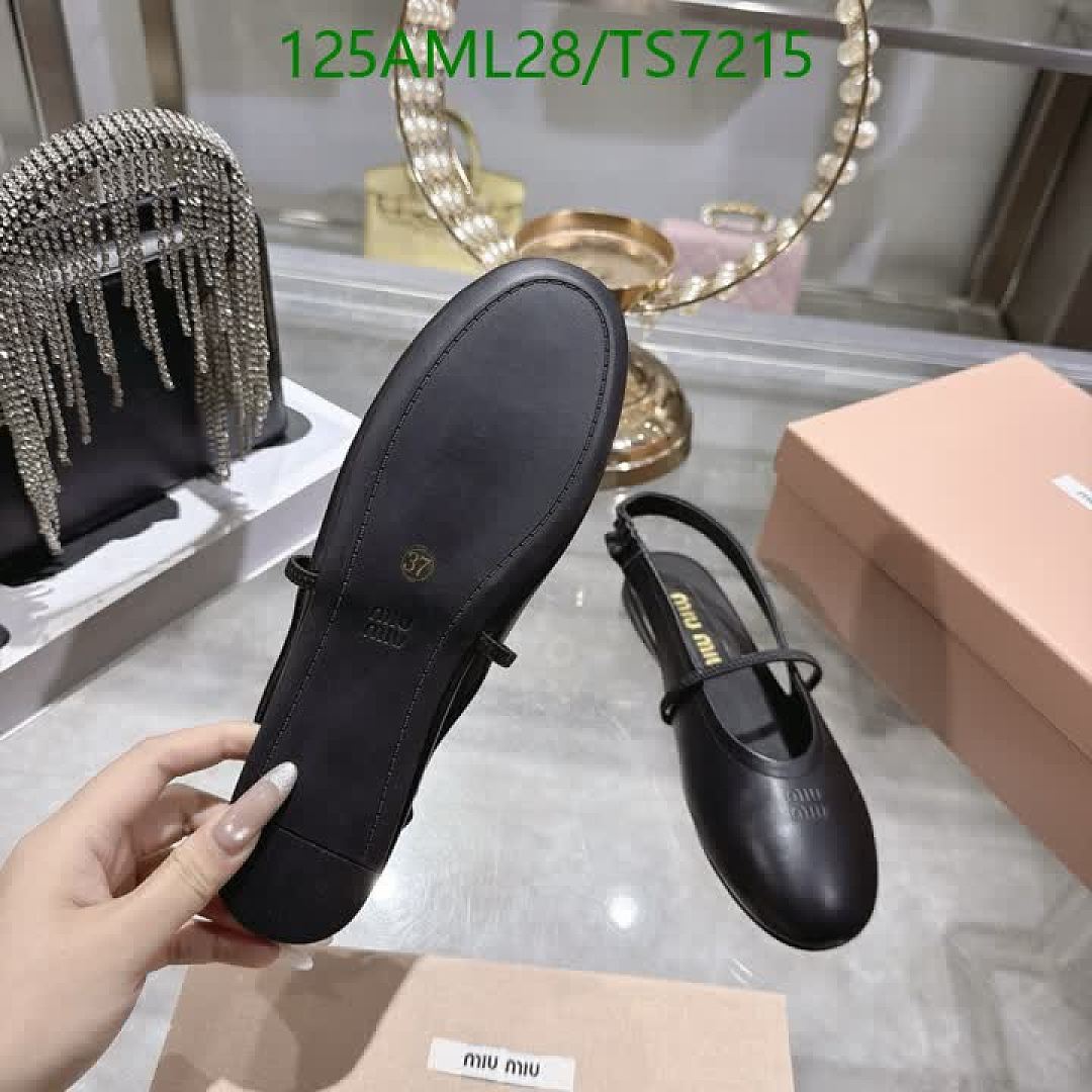 Miu Miu-Shoes(Women) Code: TS7215 $: 125USD