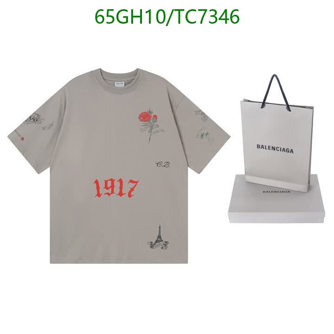 Balenciaga-Clothing Code: TC7346 $: 65USD