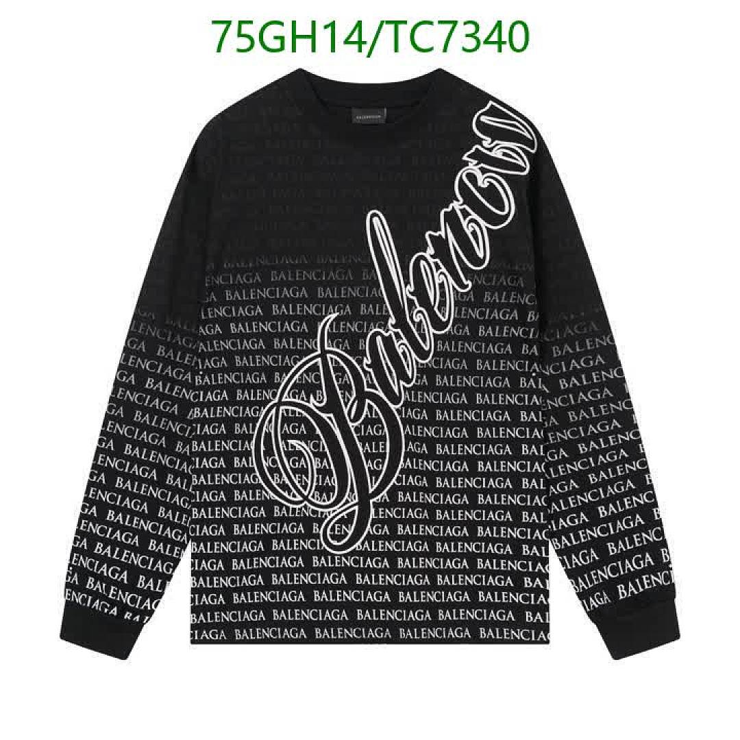 Balenciaga-Clothing Code: TC7340 $: 75USD