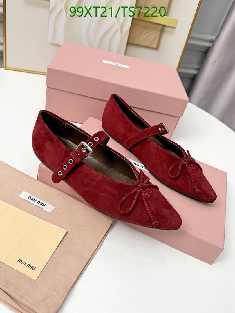 Miu Miu-Shoes(Women) Code: TS7220 $: 99USD