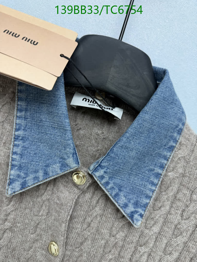 Miu Miu-Clothing Code: TC6754 $: 139USD