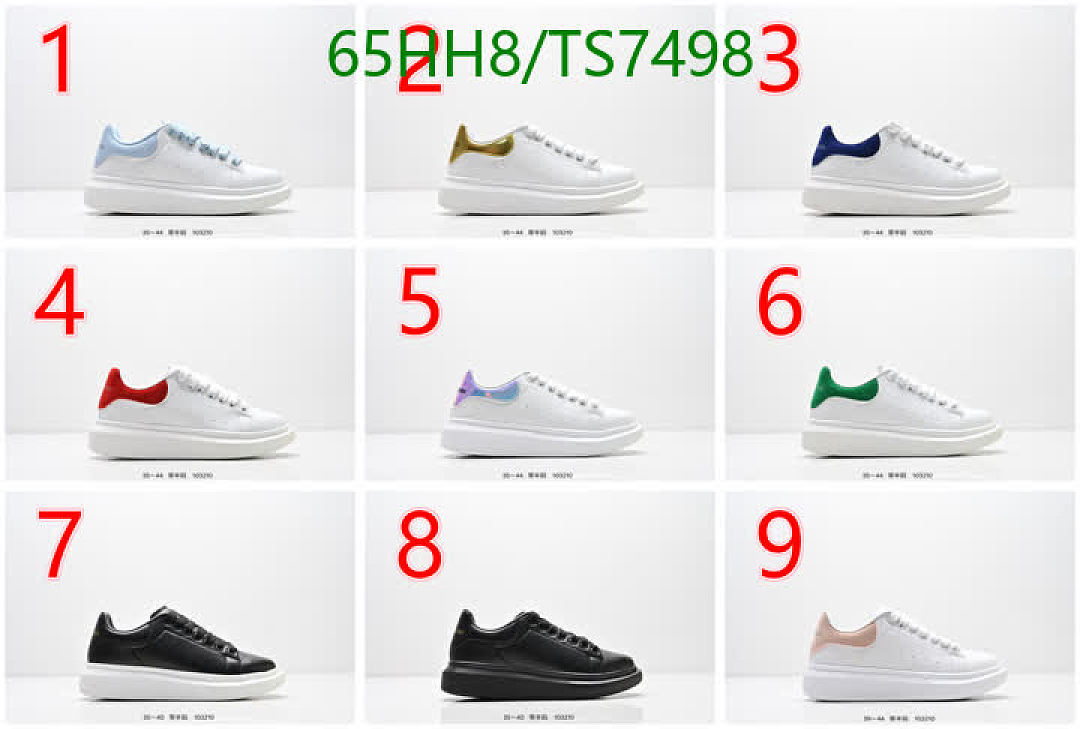 Alexander Mcqueen-Shoes(Men) Code: TS7498 $: 65USD