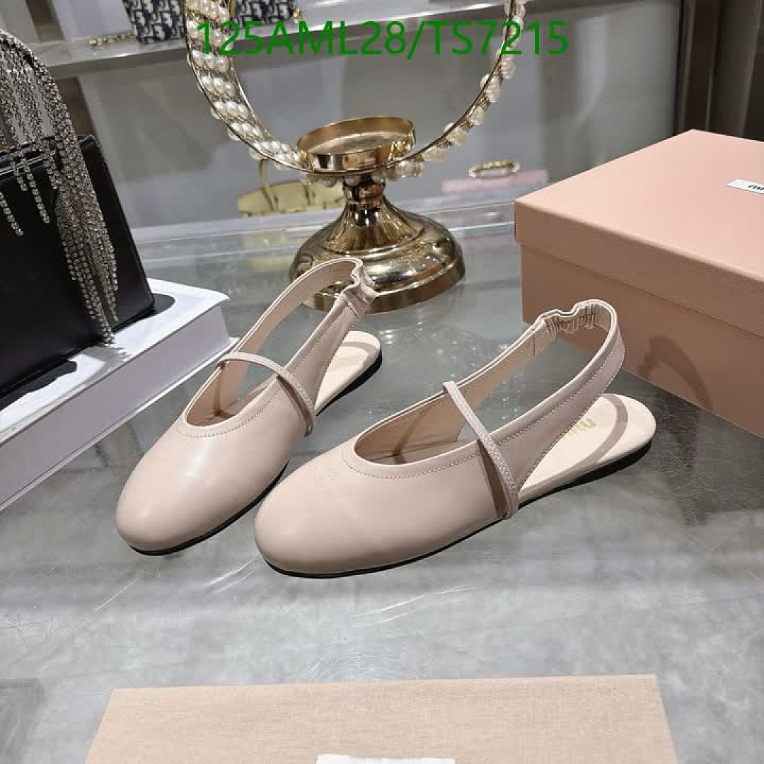 Miu Miu-Shoes(Women) Code: TS7215 $: 125USD