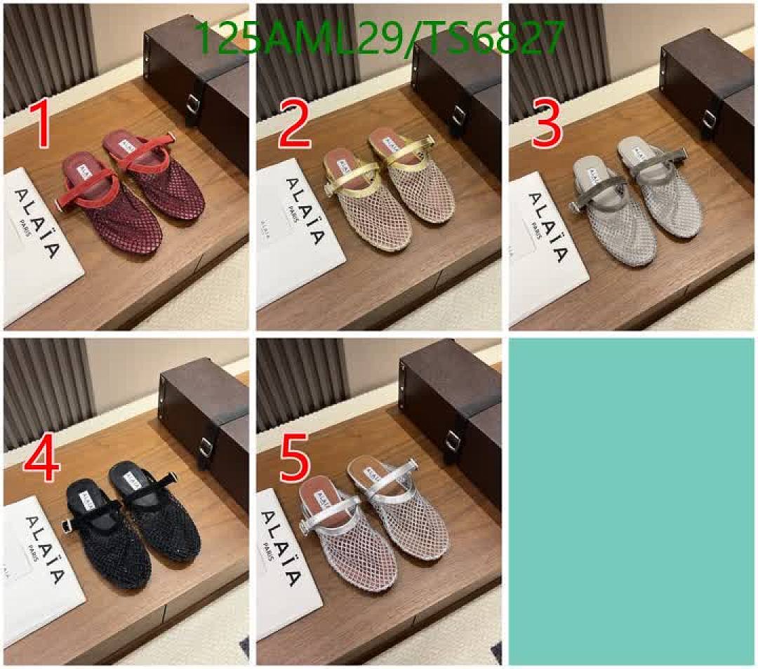 Alaia-Shoes(Women) Code: TS6827 $: 125USD