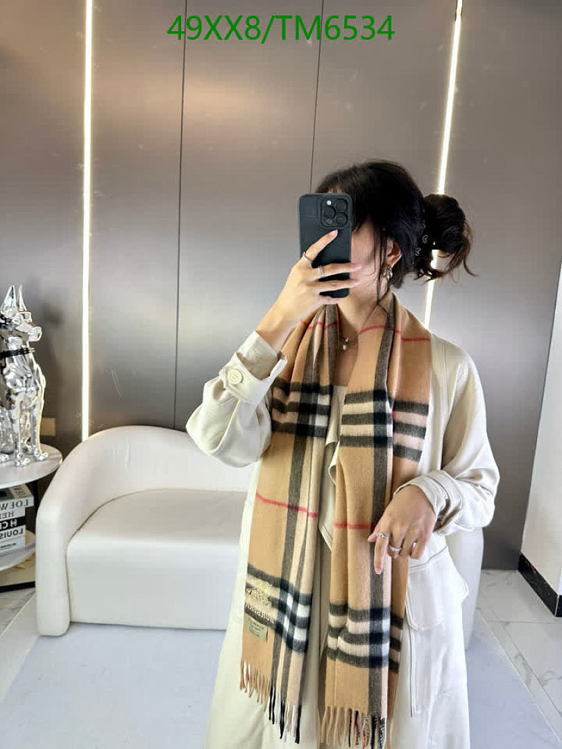 Burberry-Scarves Code: TM6534 $: 49USD