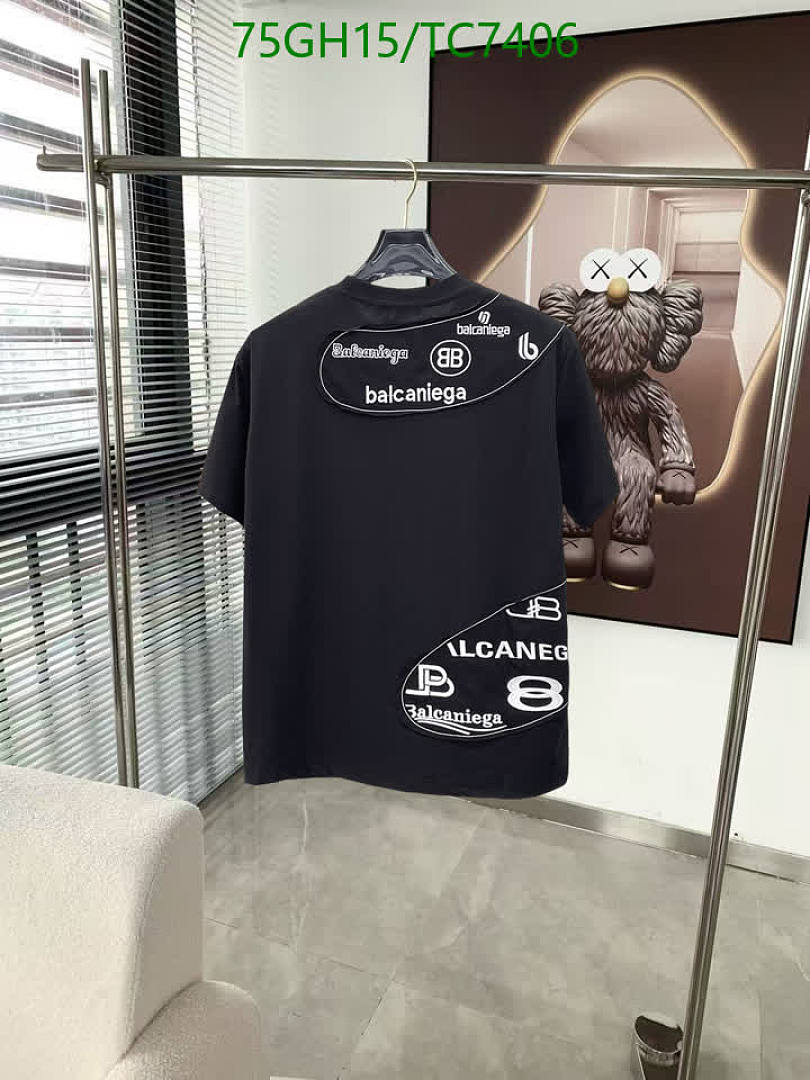 Balenciaga-Clothing Code: TC7406 $: 75USD