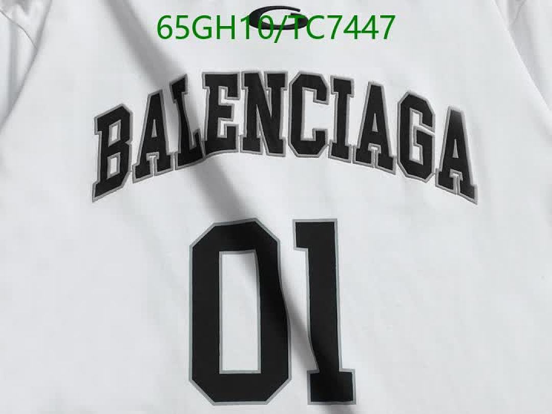 Balenciaga-Clothing Code: TC7447 $: 65USD