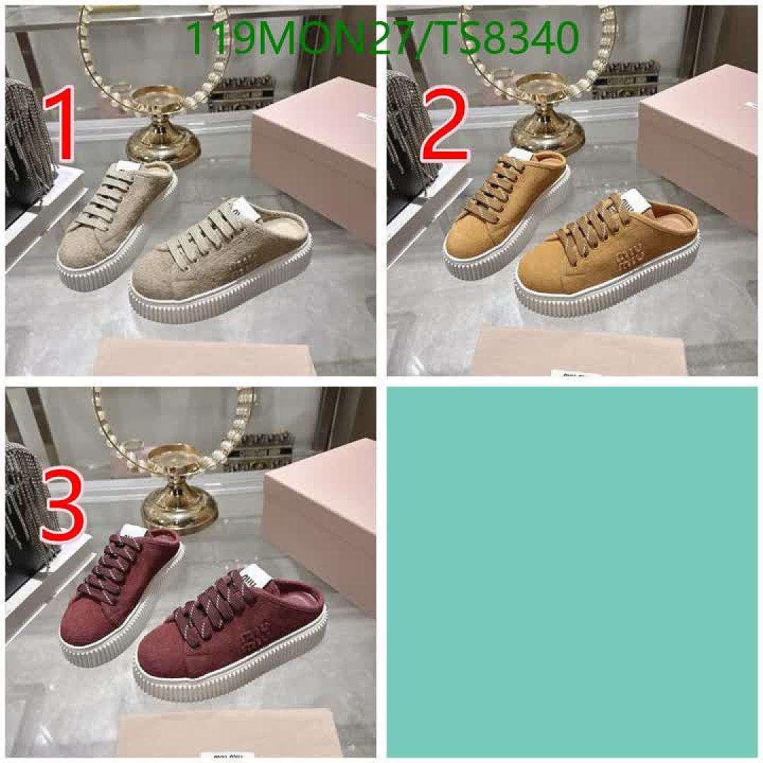 Miu Miu-Shoes(Women) Code: TS8340 $: 119USD