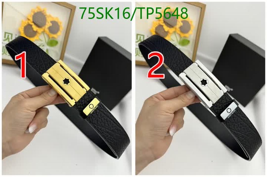 Montblanc-Belts Code: TP5648 $: 75USD