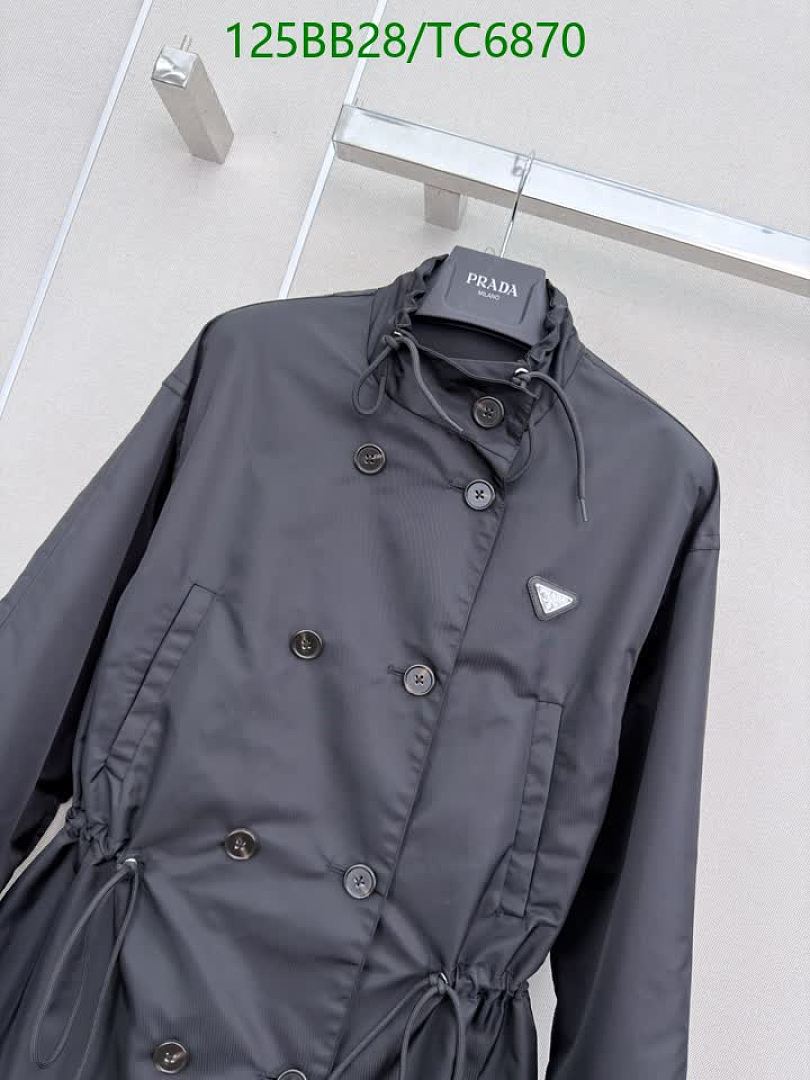 Prada-Clothing Code: TC6870 $: 125USD