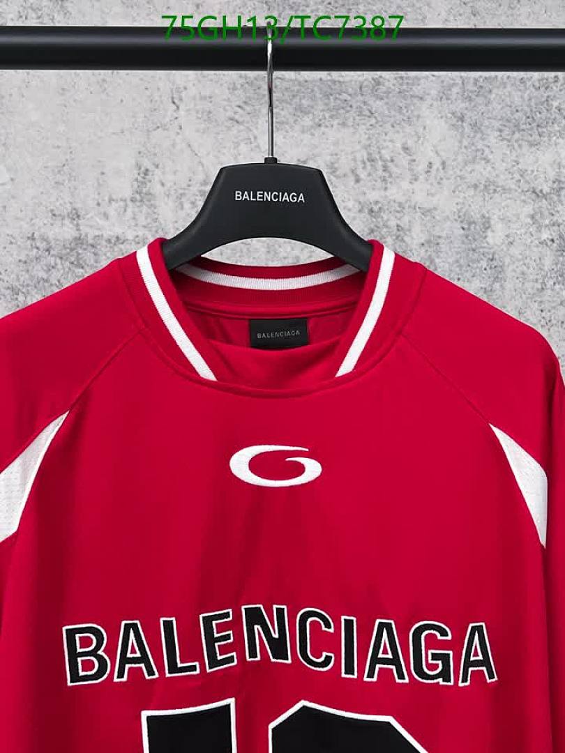 Balenciaga-Clothing Code: TC7387 $: 75USD