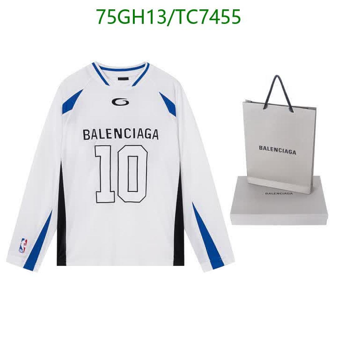 Balenciaga-Clothing Code: TC7455 $: 75USD