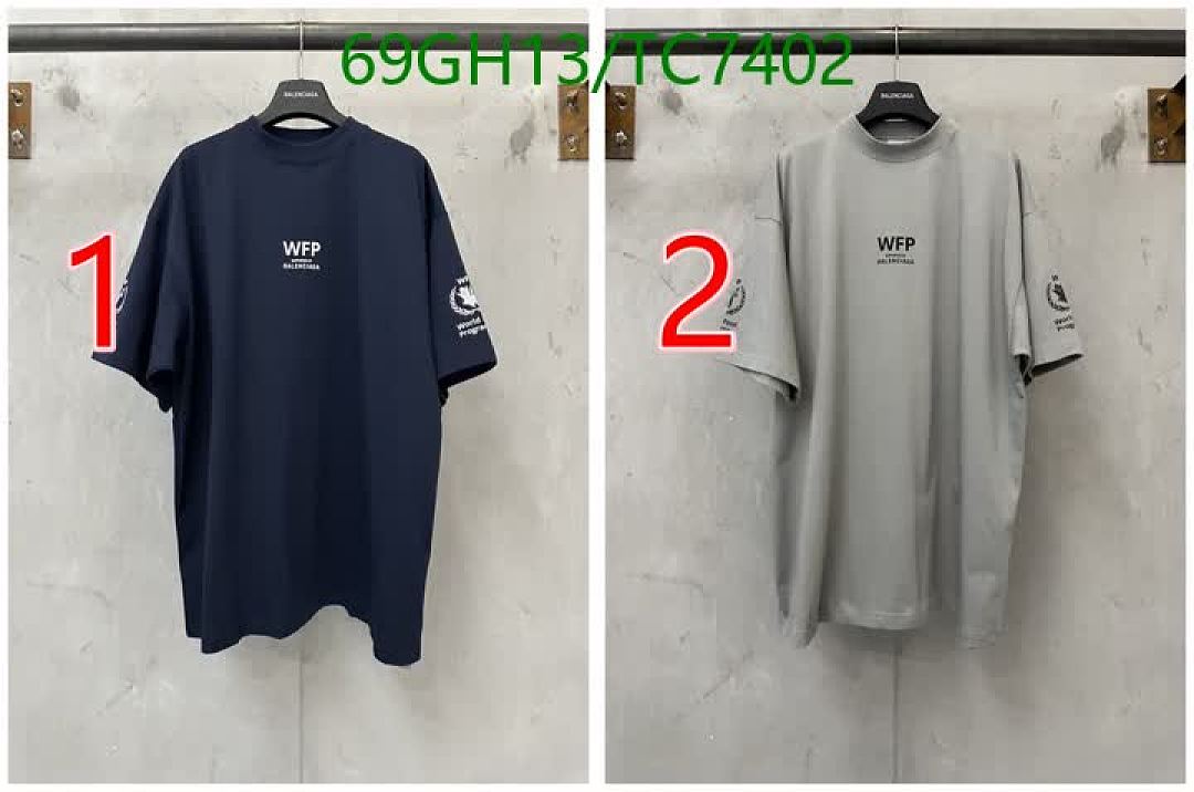 Balenciaga-Clothing Code: TC7402 $: 69USD