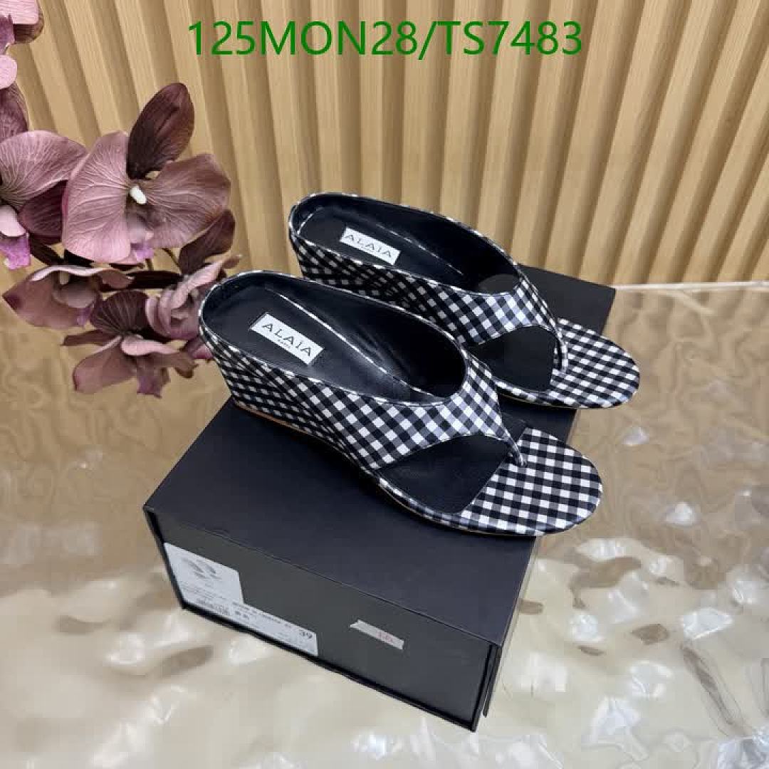Alaia-Shoes(Women) Code: TS7483 $: 125USD