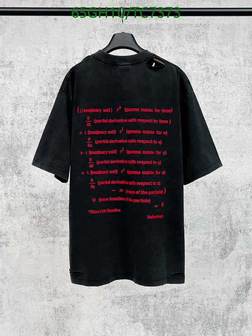 Balenciaga-Clothing Code: TC7373 $: 65USD