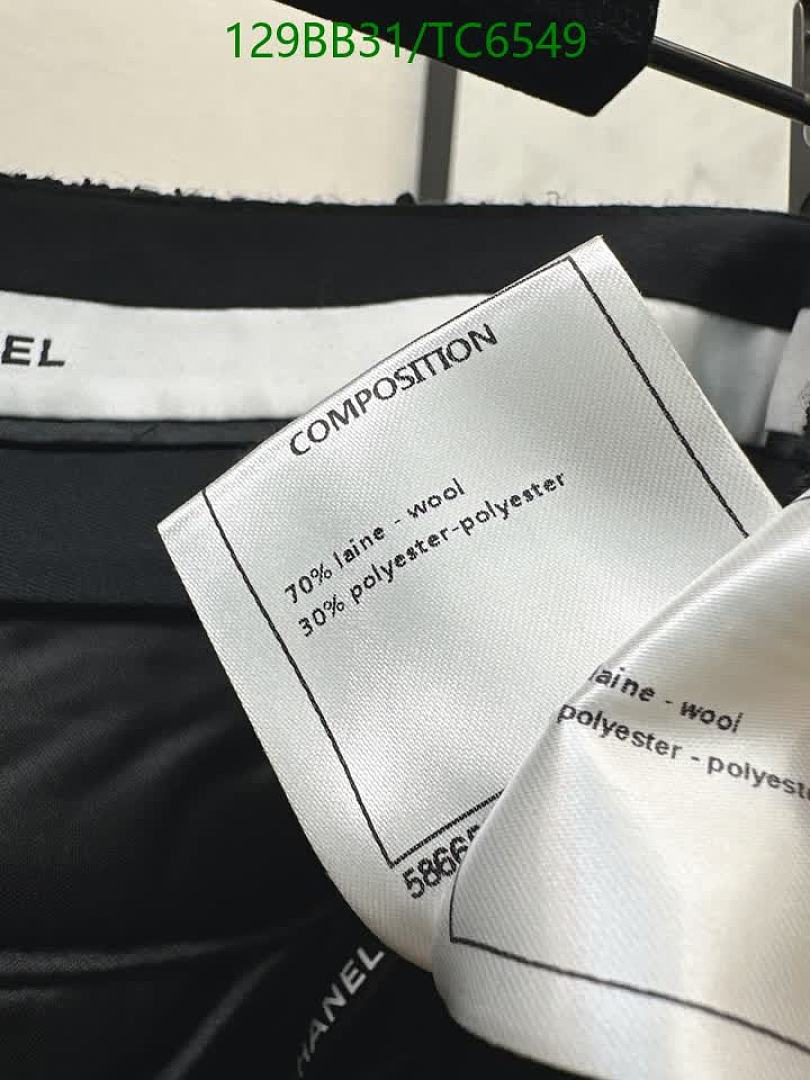 Chanel-Clothing Code: TC6549 $: 129USD