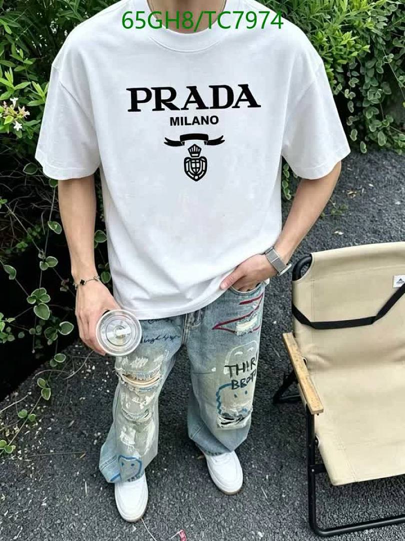 Prada-Clothing Code: TC7974 $: 65USD
