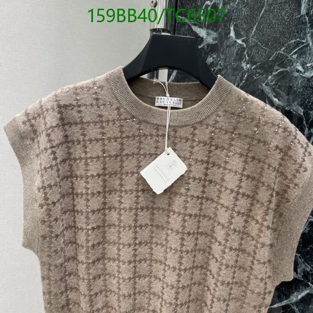 Brunello Cucinelli-Clothing Code: TC6507 $: 159USD