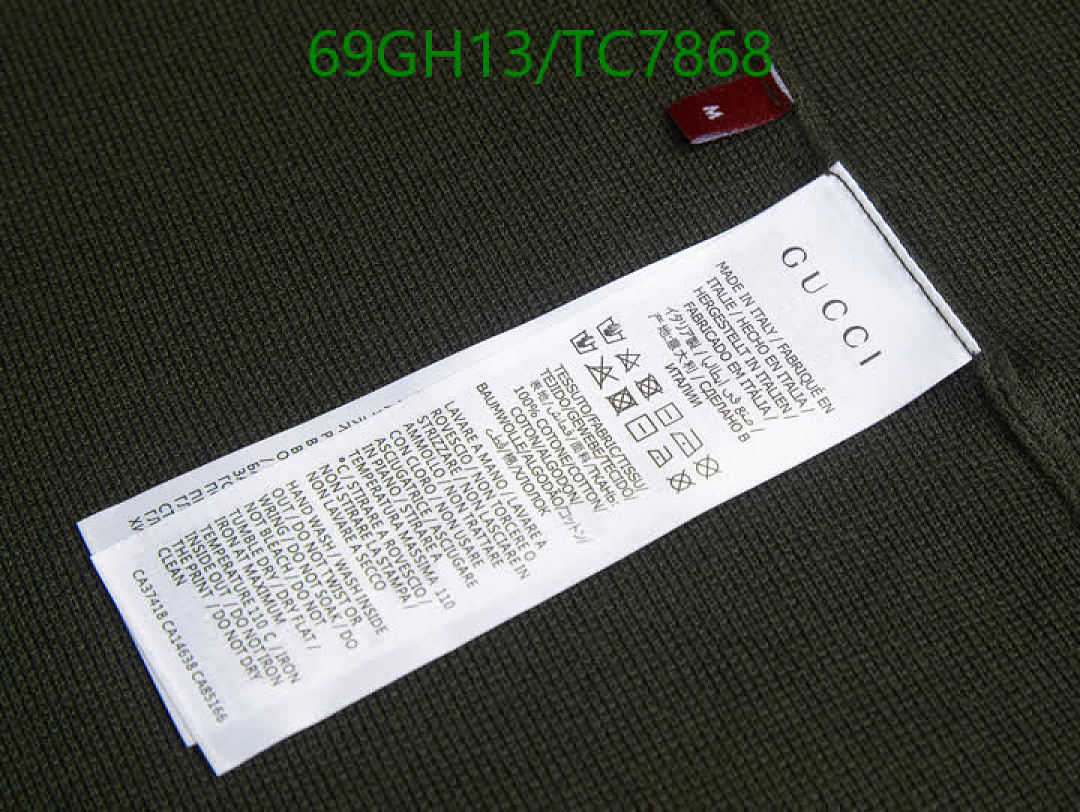 Gucci-Clothing Code: TC7868 $: 69USD