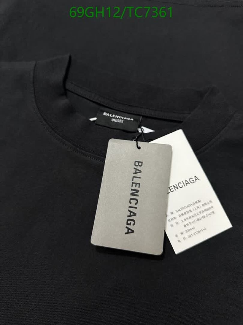 Balenciaga-Clothing Code: TC7361 $: 69USD