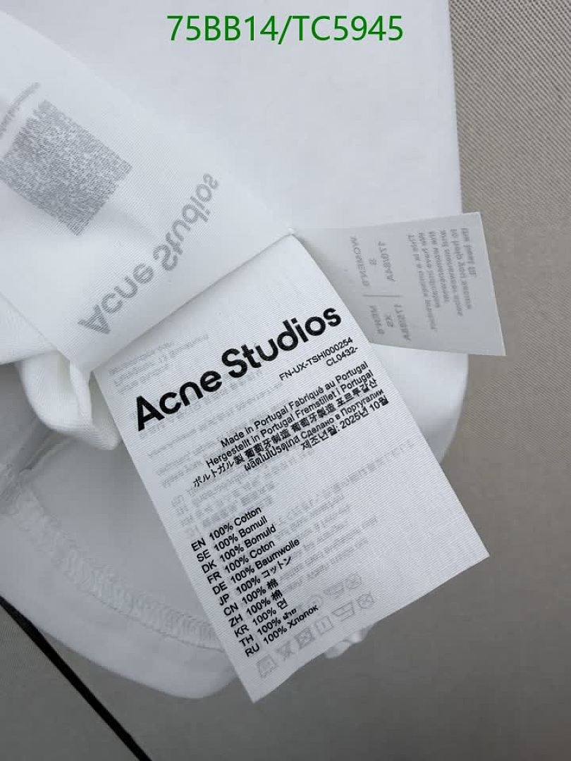 Acne Studios-Clothing Code: TC5945 $: 75USD
