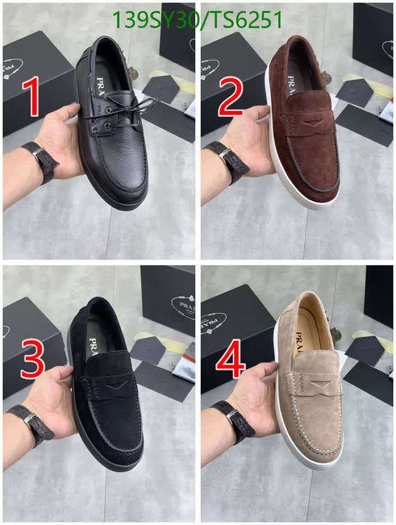 Prada-Shoes(Men) Code: TS6251 $: 139USD