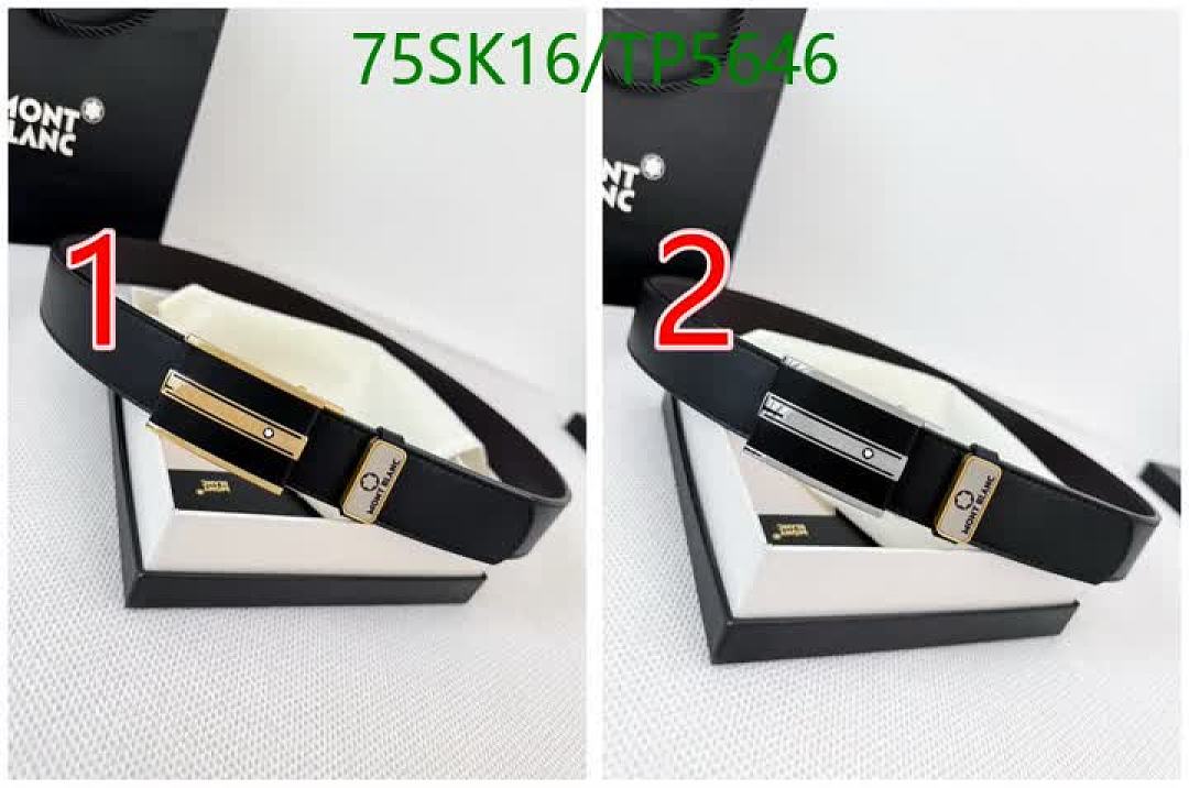 Montblanc-Belts Code: TP5646 $: 75USD