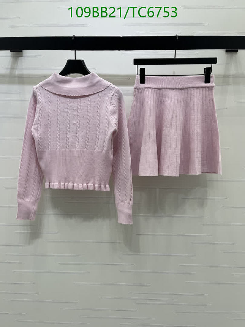 Miu Miu-Clothing Code: TC6753 $: 109USD