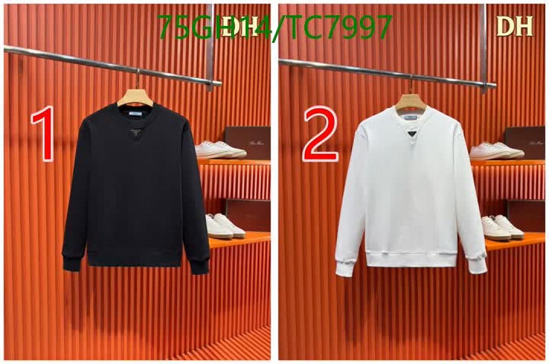 Prada-Clothing Code: TC7997 $: 75USD