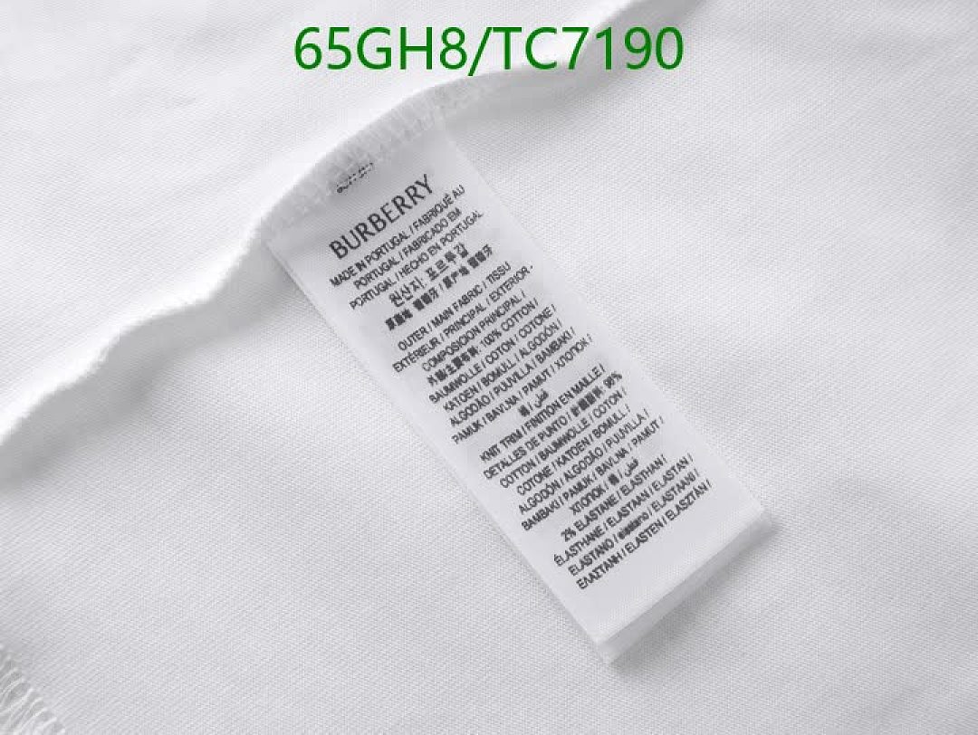 Burberry-Clothing Code: TC7190 $: 65USD