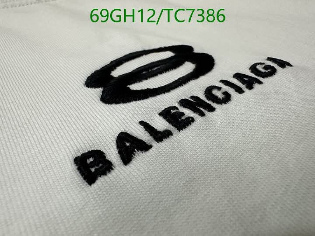 Balenciaga-Clothing Code: TC7386 $: 69USD