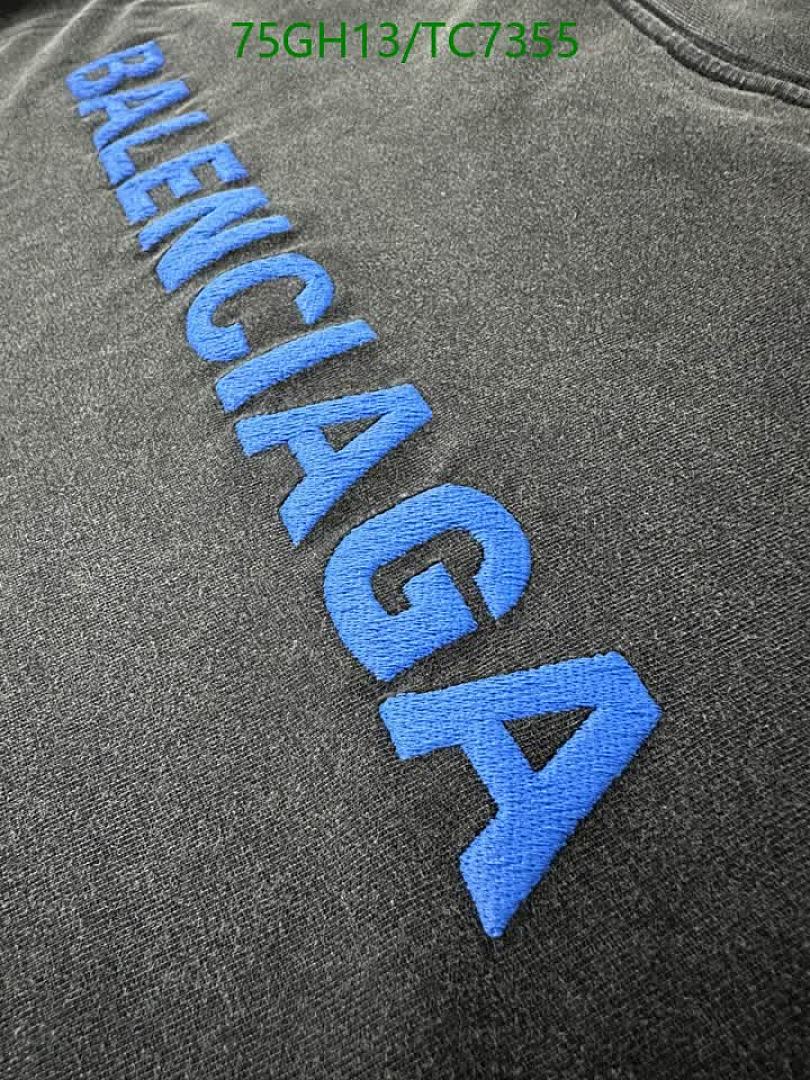 Balenciaga-Clothing Code: TC7355 $: 75USD