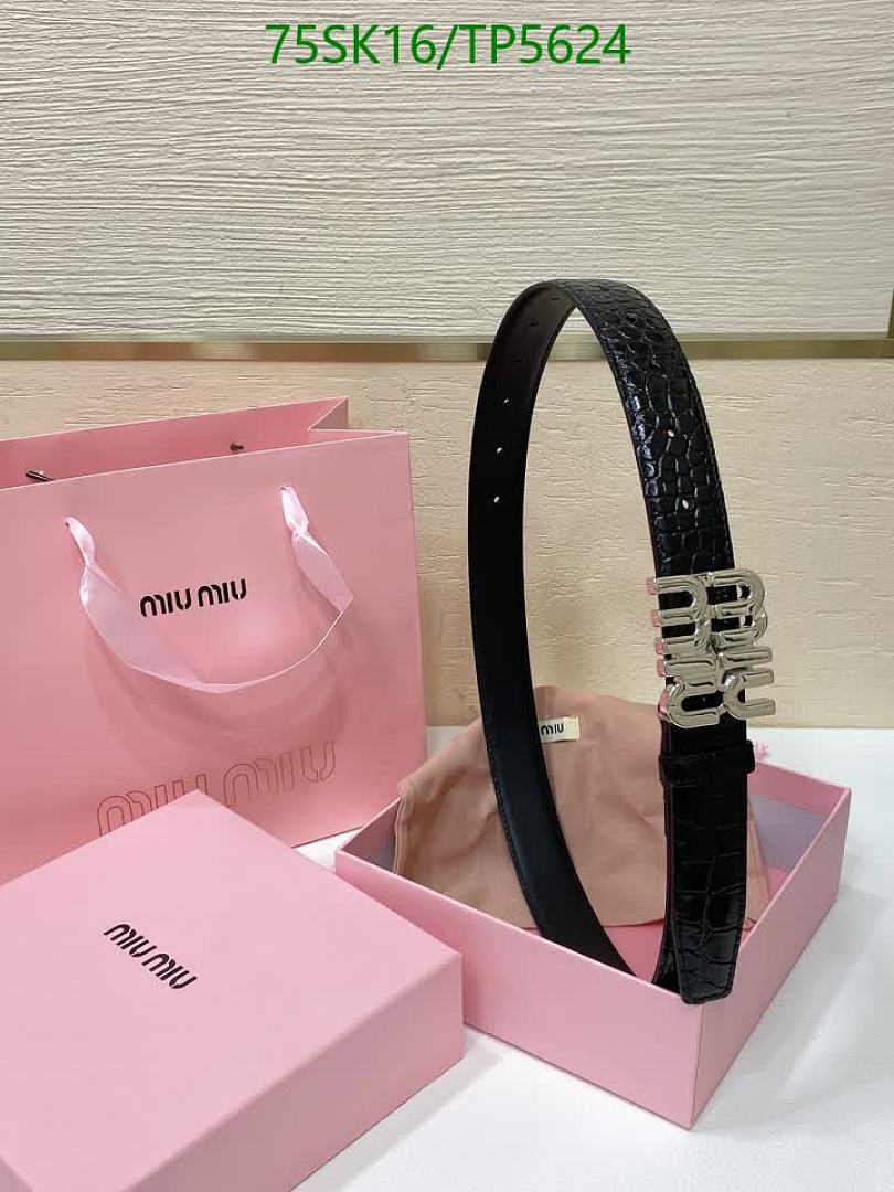MIU MIU-Belts Code: TP5624 $: 75USD