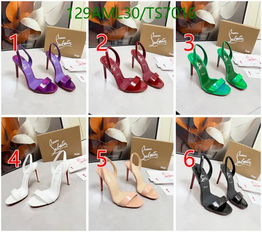 Christian Louboutin-Shoes(Women) Code: TS7016 $: 129USD