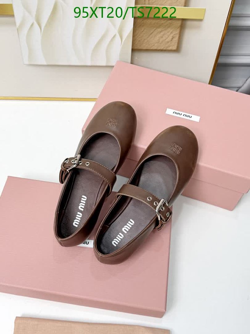 Miu Miu-Shoes(Women) Code: TS7222 $: 95USD