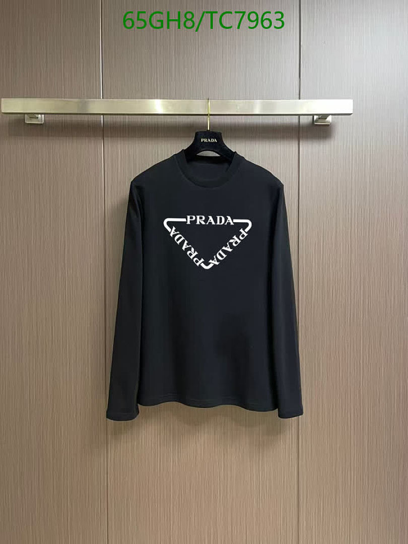 Prada-Clothing Code: TC7963 $: 65USD