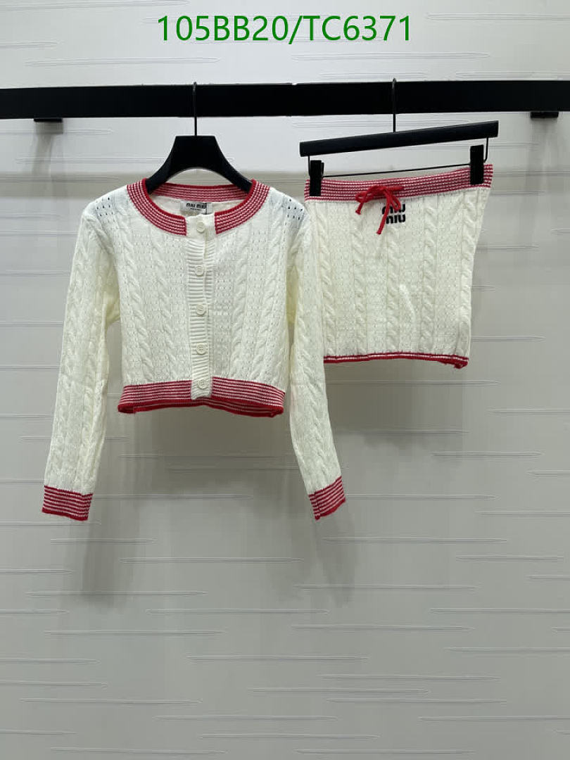 Miu Miu-Clothing Code: TC6371 $: 105USD