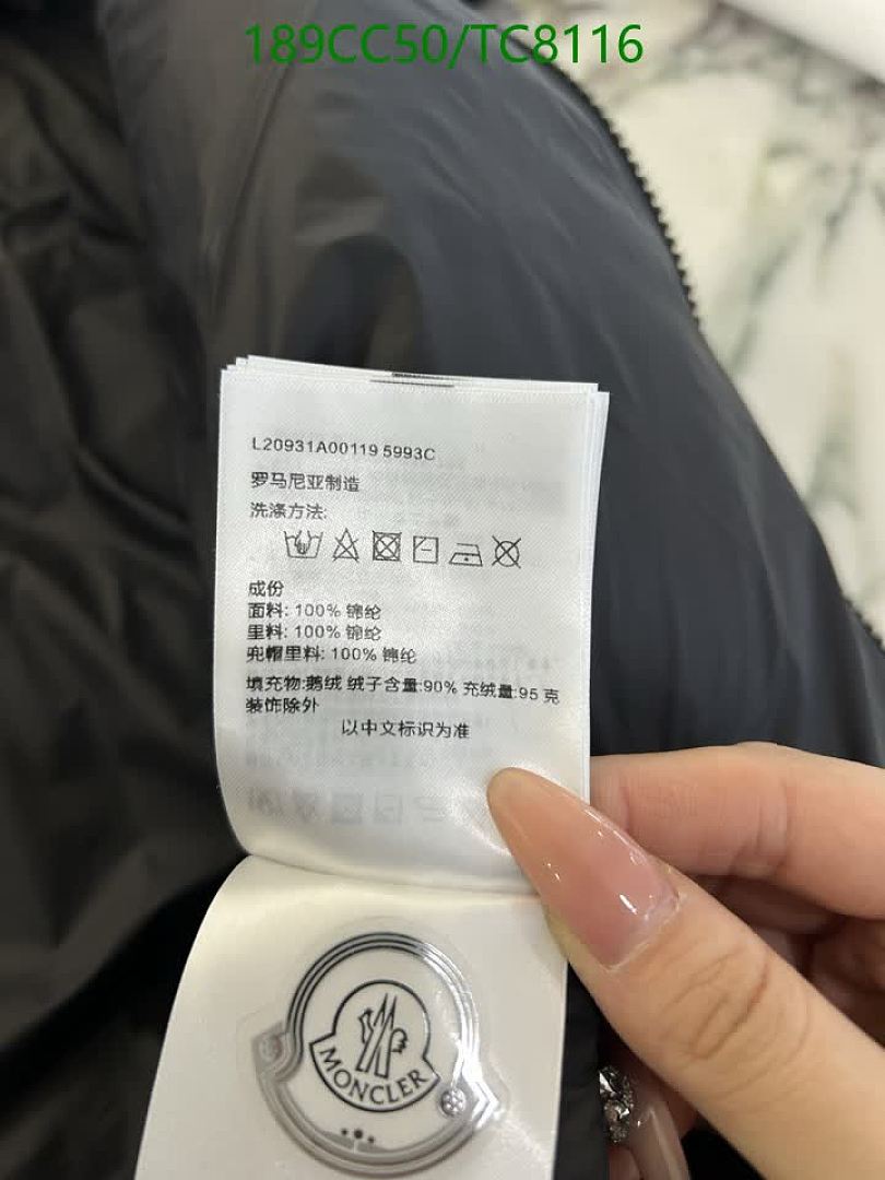 Moncler-Down Jackets(Women) Code: TC8116 $: 189USD