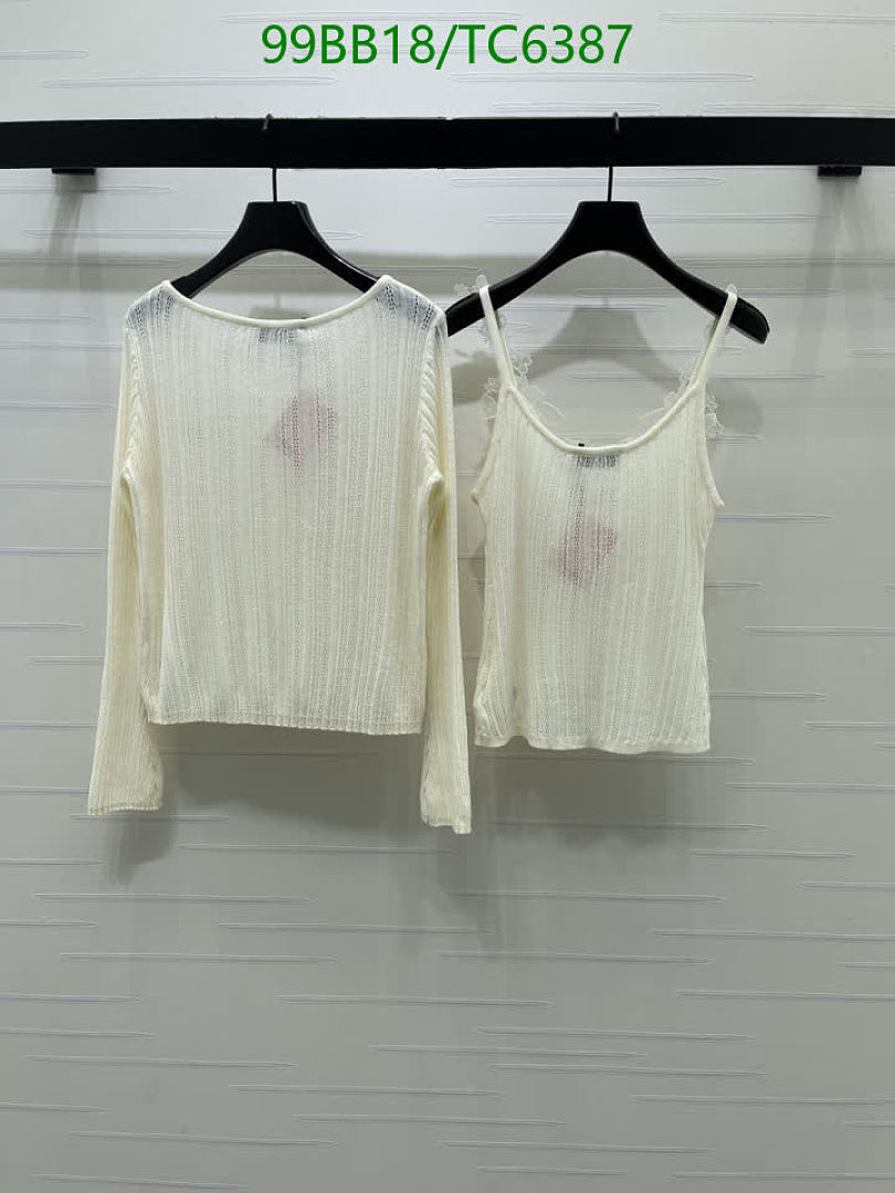 Miu Miu-Clothing Code: TC6387 $: 99USD