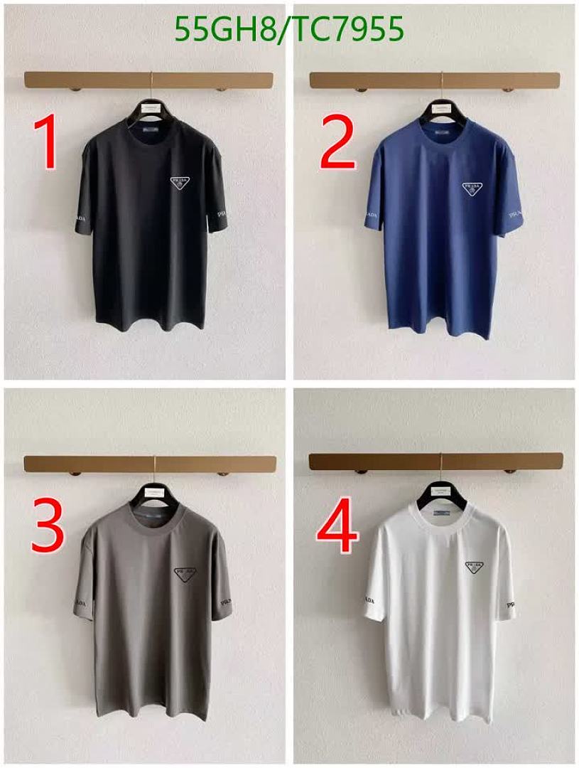 Prada-Clothing Code: TC7955 $: 55USD