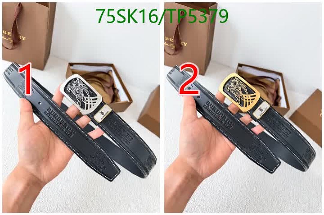 Burberry-Belts Code: TP5379 $: 75USD