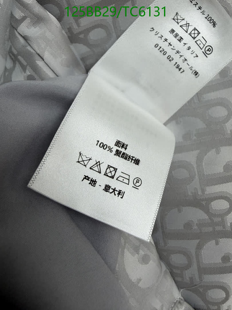 Dior-Clothing Code: TC6131 $: 125USD