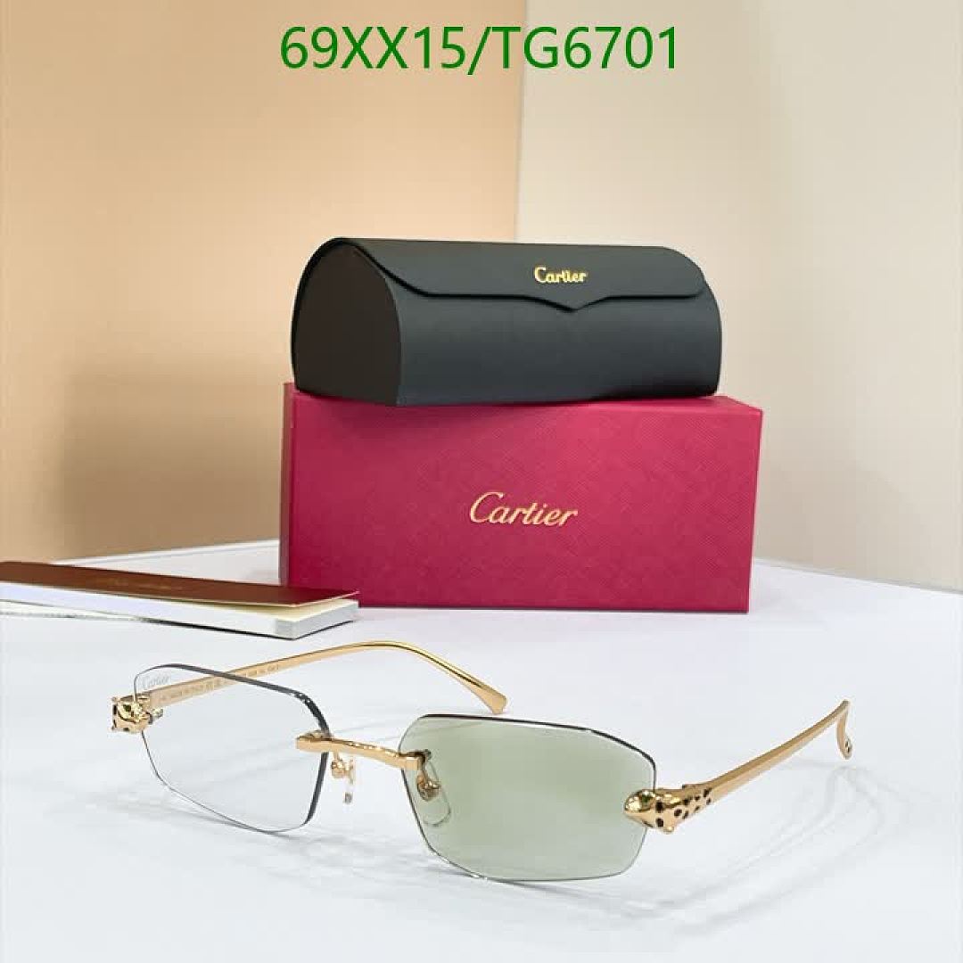 Cartier-Glasses Code: TG6701 $: 69USD