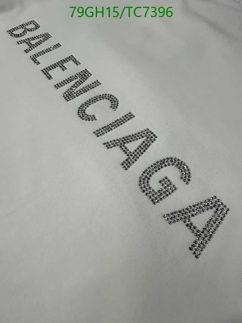 Balenciaga-Clothing Code: TC7396 $: 79USD