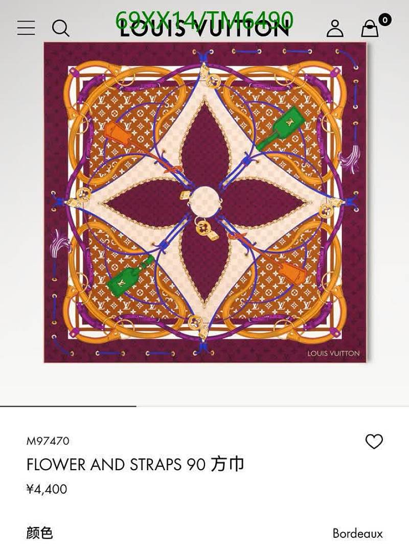 LV-Scarves Code: TM6490 $: 69USD