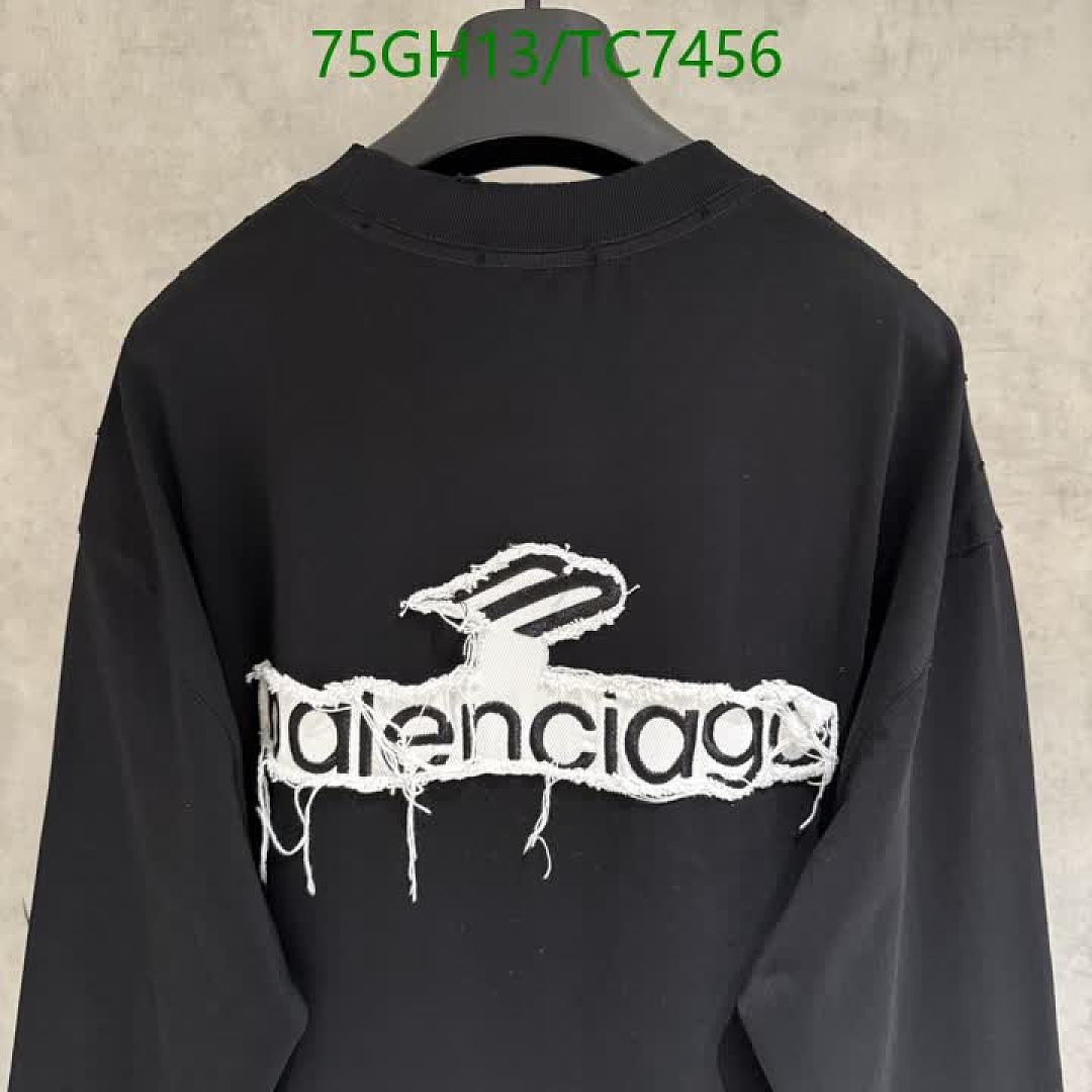 Balenciaga-Clothing Code: TC7456 $: 75USD