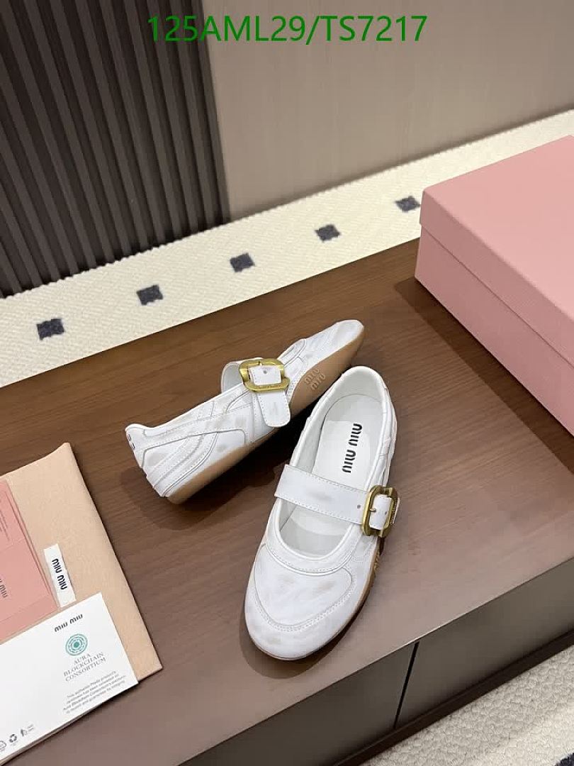 Miu Miu-Shoes(Women) Code: TS7217 $: 125USD